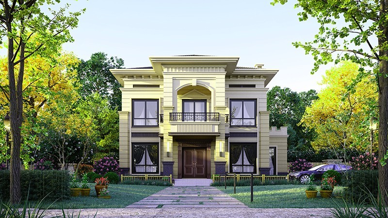 图木舒克中式合院住宅，开放庭院与邻里乡亲更亲近